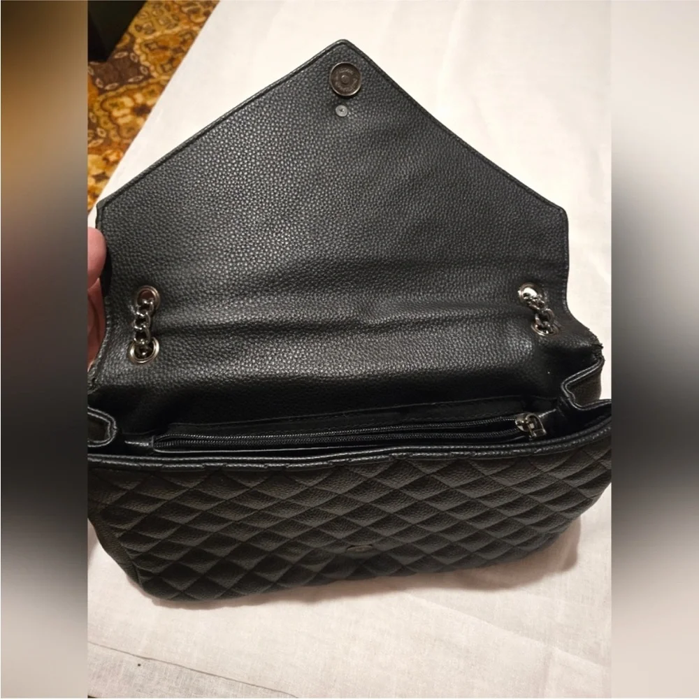 YSL 1:1 Black Quilted Leather bag - Picture 6 of 10